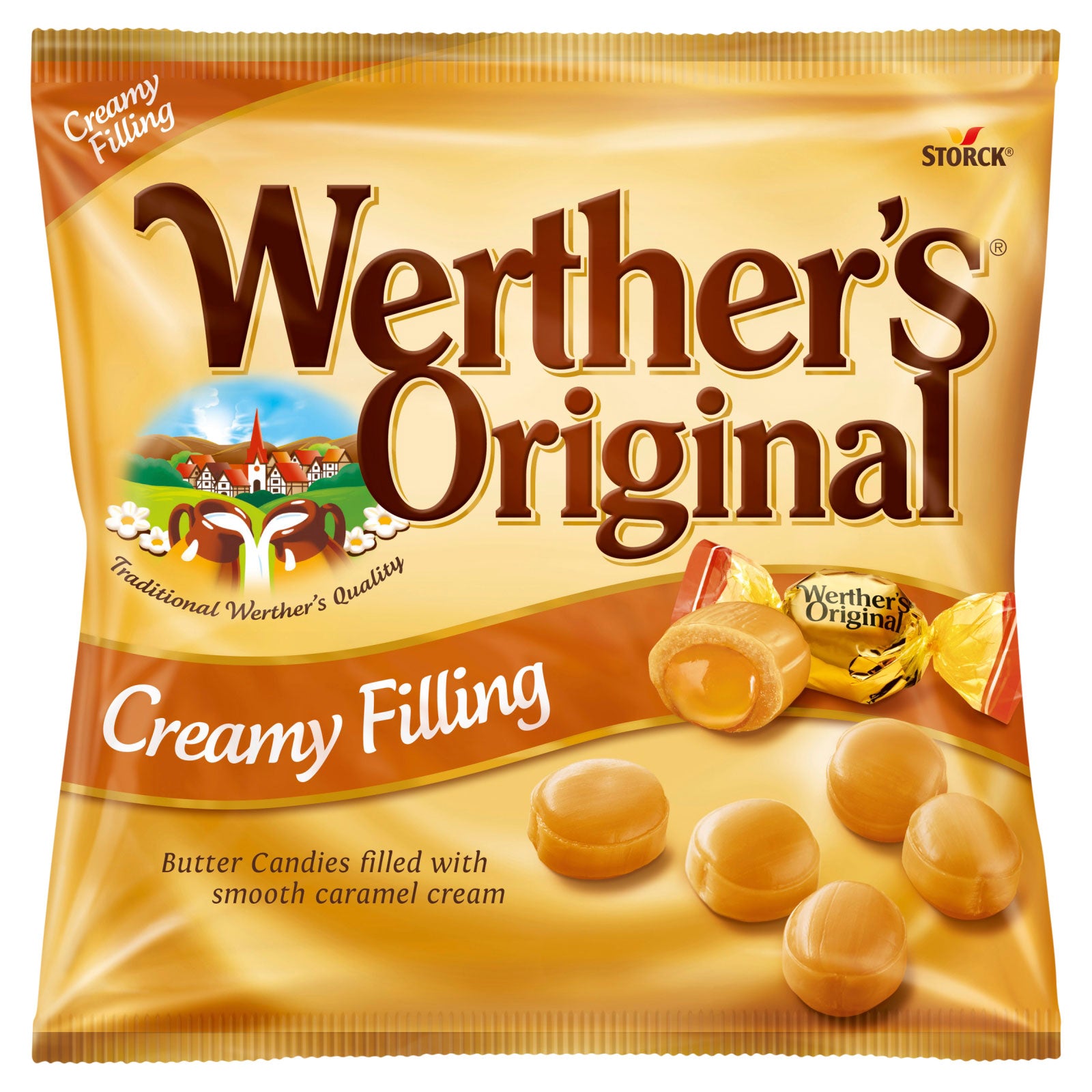 Werthers Original Creamy Filling 125g Werthers Original Creamy Filling 125g